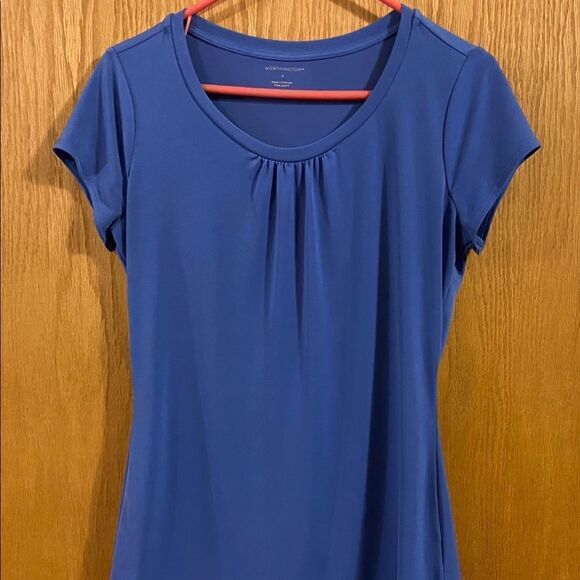 ☀️3 for $24☀️Worthington Womens Stretchy Short sleeved Shirt, size S. (S61) - Picture 5 of 5